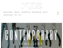Tablet Screenshot of nudejewellery.co.uk